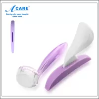 水晶剃刀+直线模具(颜色随机|手动剃毛器私处阴毛修剪刀男女专用美容刮毛刀修剪造形模版便携款M5