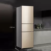 海信bcd220dq小型电冰箱三开门三门节能宿舍租房用家用三门式冰箱Y6