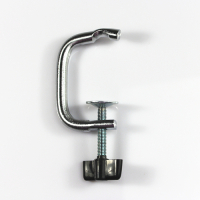 手动手摇家用压面机面条机不锈钢卡体卡子钳固定卡夹器配件