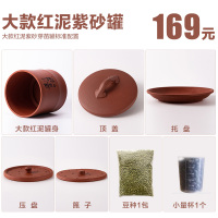 (豆芽日记)大容量典藏版[生2-3斤豆芽]★|豆芽机家用发豆芽神器生豆芽罐豆牙盆桶家庭小型自制绿豆大容量C3