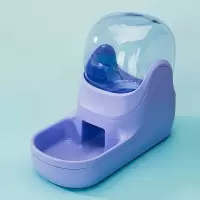 [丁香紫]饮水器|狗狗饮水器宠物自动喂食器猫咪喝水器挂式饮水机水盆神器泰迪用品Q6