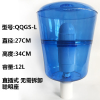 加厚版12升桶陶瓷碗过滤直插式|净水桶饮水机过滤桶家用直饮自来水净水器饮水机水桶立式台式通用Q1
