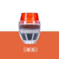 2个装●橘色●5重过滤(21-23mm龙头直径适用)|家用厨房水龙头过滤器嘴前置防溅头网小型简易自来水农村泥沙