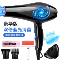 变频蓝光大风豪华版|宠物吹风机大功率静音狗狗吹毛神器金毛泰迪猫咪吹水大小型犬专用Q8