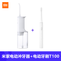 电动冲牙器+电动牙刷|电动冲牙器家用便携式牙缝水牙线口腔清洁牙喷牙洗牙器G2