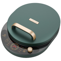 莫兰迪绿色|电饼铛档家用双面加热加深加大自动断电煎烤饼机烙饼锅绿洲g3