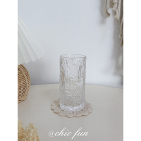 升级款[高款]350ml一级品水晶料|*日式玻璃杯ins风酒杯家用杯子牛奶杯茶杯水杯咖啡杯少女A4