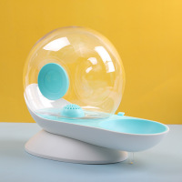 升级蜗牛款-薄荷绿(健康过滤)|猫咪饮水机自动喂食器狗狗喝水不湿嘴宠物动水盆不插电喂水神器D4