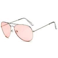 粉红色 眼镜盒+眼镜布+眼镜|2020男女士开车专用夜视镜司机眼镜韩版明星同款时尚海洋片太阳镜O7