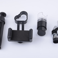 清绿膜+显微镜+拍照夹+支架|新款拐角望远镜单筒清倍微光夜视迷你便携显微镜S1