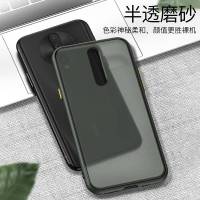 红米k30撞色手机壳红米k30磨砂防指纹肤感保护壳全包防摔外壳