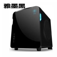 甲壳虫-黑色|甲壳虫机箱 台式机电脑主机mini机箱 itx桌面游戏小机箱C9