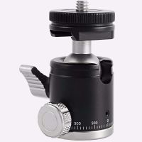 K-19 铝合金|铝合金单反微单相机三脚架摄影云台闪光灯热靴旋转球形小云台A2