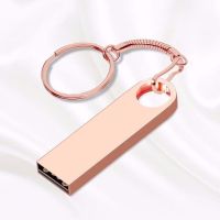 经典款[玫瑰金] 32G|速u盘16g/32g/64g/128g手机电脑两用金属防水车载优盘定制刻字I4