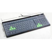 台式机-凹凸透明膜|台式机电脑键盘膜贴无线游戏键盘防尘保护膜套罩透明凹凸垫子M5
