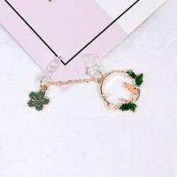 胡萝卜[连体] 椭圆type-c[不分正反插口]|花环兔子手机防尘塞可爱卡通松鼠吊坠充电塞安卓数据塞口D7