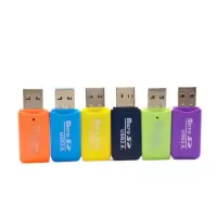 迷你读卡器速usb2.0电脑读卡器手机音响microtf卡车载