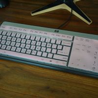 半透粉色|戴尔hp罗技键盘保护贴膜台式机型电脑机械防尘罩套双飞燕H3