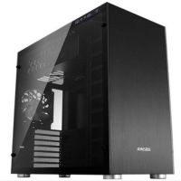 C4黑色ATX大板|c2 v4 c3 c4 c5全铝黑色机箱itx matx主机箱usb3.0机箱I0