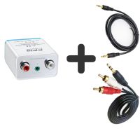 蓝牙接收器+AUX+RCA|蓝牙音频接收器5.0家用转音箱u盘无损手机无线适配器音响转换器L4