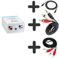 接收器+AUX+RCA+双莲花线|蓝牙音频接收器5.0家用转音箱u盘无损手机无线适配器音响转换器L4