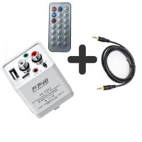 H-10U+遥控器+AUX|蓝牙音频接收器5.0家用转音箱u盘无损手机无线适配器音响转换器L4
