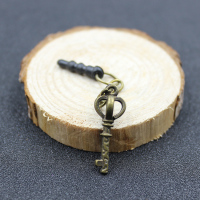 防尘塞：14钥匙|复古手机防尘塞 简约手机挂件时尚小饰品J6