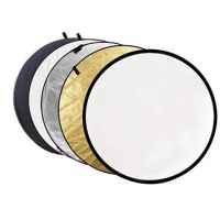 110cm五合一|反光板80cm110cm五合一折叠5色便携金银黑白柔光主播外拍送包H8