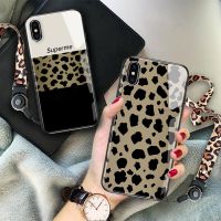 豹纹x手机壳女6s/7/8/8//11/11pro/11promax手机壳