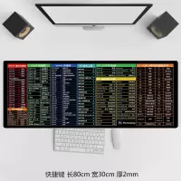 多图大号游戏鼠标垫小号卡通个性加厚锁边办公桌垫