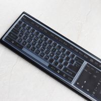 半透黑色|台式机键盘膜电脑无线机械键盘保护贴垫hp可爱卡通防尘罩R2