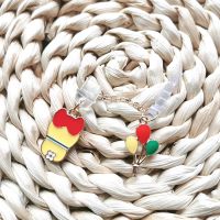 粉色叮当猫+热气球连体 安卓充电口[送防丢绳]|手机充电口防尘塞尾插安卓可爱星月猫吊坠萌耳机塞H1