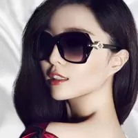 2020新款女士太阳镜韩版防紫外线墨镜复古长脸圆脸司机开车眼镜