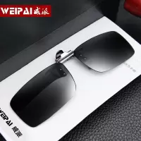 近视镜墨镜夹片男偏光镜开车钓鱼眼镜眼睛夜视夹片式太阳镜夹片男