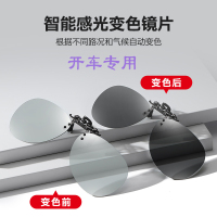 夹片式偏光太阳镜男士开车专用超轻近视墨镜女大脸 显瘦韩版潮B3