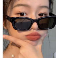 jennie同款墨镜酷黑女潮ins小脸款街拍个性太阳眼镜猫眼豹纹复古