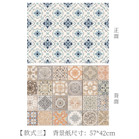 款式三摩洛哥风情|3d立体背景纸拍照道具ins风网红拍摄摆件饰品美食摄影背景布A8