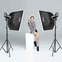 摄影灯sk400ii 二代闪光灯 600w摄影棚补光灯影室闪光灯套装服装人像室内打光灯