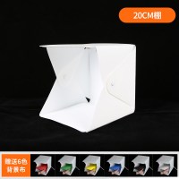 20CM简易摄影套装|80cm小型摄影棚拍摄产品拍照道具静物台大型补光灯灯箱40/60简易迷你柔光箱静物珠宝首饰拍菜品美