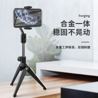 手机支架三脚架可落地式桌面多功能蓝牙自拍杆网红主播户外设备全套便携式补光灯懒人支架
