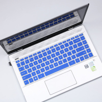 半透蓝色|电脑键盘保护膜适用于14寸hp青春版笔记本星14键盘膜畅游人x十代防尘套小欧14s薄锐envy13按
