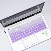 渐变紫色|电脑键盘保护膜适用于14寸hp青春版笔记本星14键盘膜畅游人x十代防尘套小欧14s薄锐envy13按