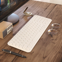 航世 无线键盘鼠标套装可充电式家用轻薄静音办公专用打字笔记本台式电脑外接圆点游戏键鼠套装