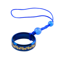 手机挂绳指环扣钛钢金属环扣吊环中国风短款个性创意链女挂手情侣挂扣龙纹挂件挂饰男p30夜光潮