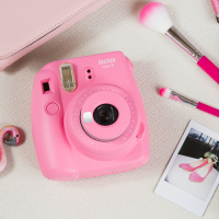 升级版mini9火烈鸟粉 套餐二|拍立得mini11 儿童相机套装 mini9一次成像胶片立拍得7/8升级O8