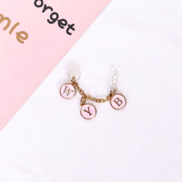 连体款3【粉】字母备注：字母+型号|定制字母手机防尘塞耳机孔数据口安卓type-cT2