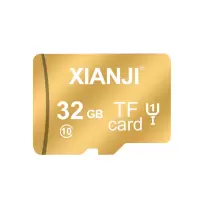 手机/相机/音响专用高速32G[金色]+读卡器 标配|32g手机内存卡行车记录仪专用tf卡sd卡高速class10内存卡
