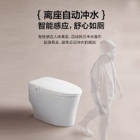 箭牌(ARROW)智能马桶无惧低压脚感冲水妇洗臀洗电动坐便器AKX1001-S(不含安装)