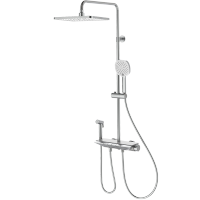 箭牌(ARROW)钢琴键四功能置物铬色沐浴花洒 AX3409CP