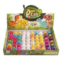 恐龙蛋孵化蛋大号水中膨胀变形泡水小玩具儿童创意礼物霸王龙|四混装60个2x3cm